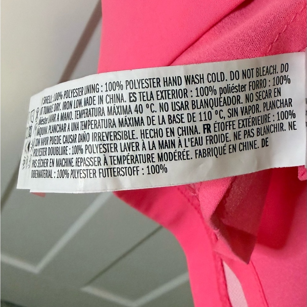 Endless Rose Vibrant Pink Mini Dress Size Large - Picture 6 of 8